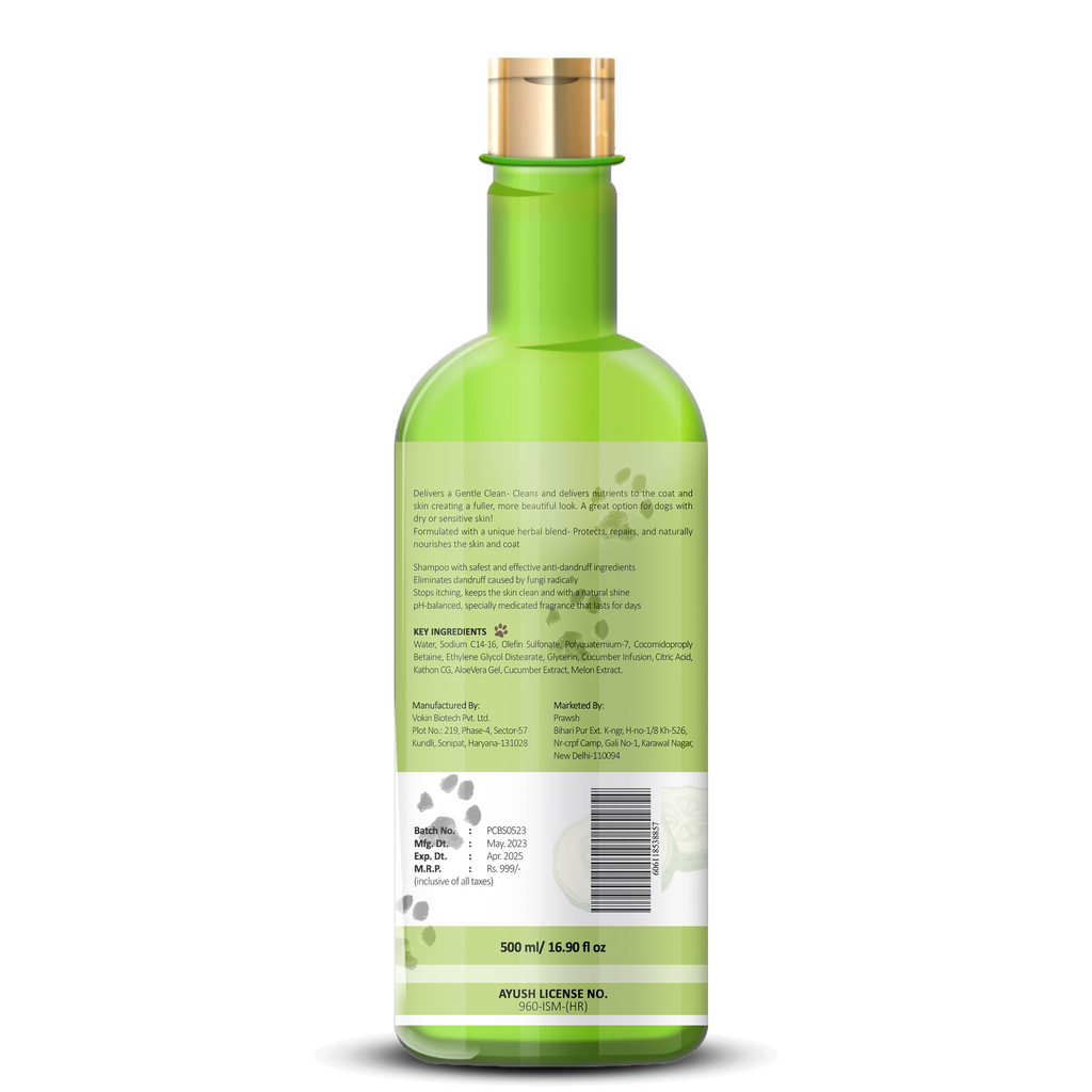 Prawsh Cucumber Blossom Odour Control Shampoo